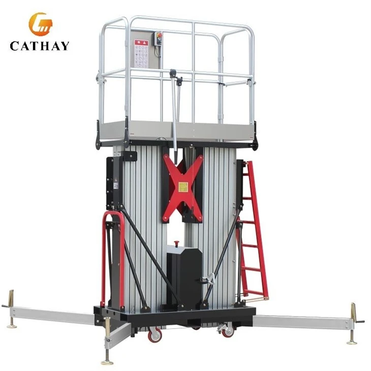 Dual Mast Aluminum Platform high quality